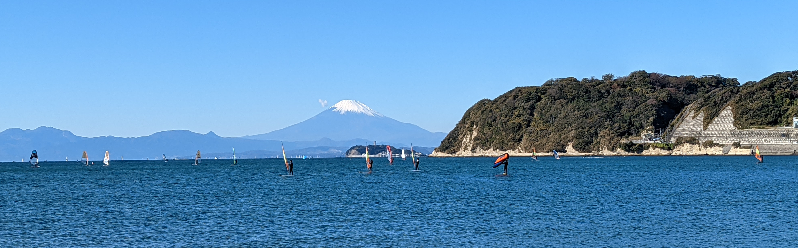 江の島富士山